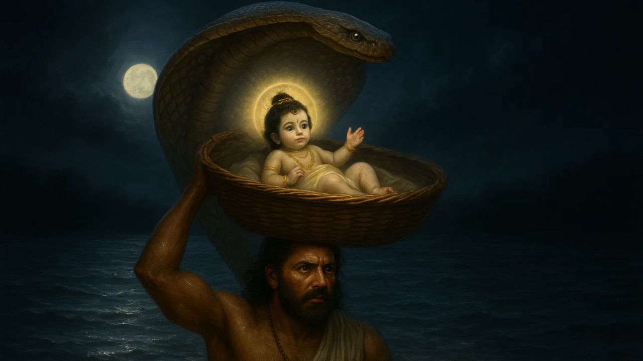 Bhagwan Krishna Representational Picture