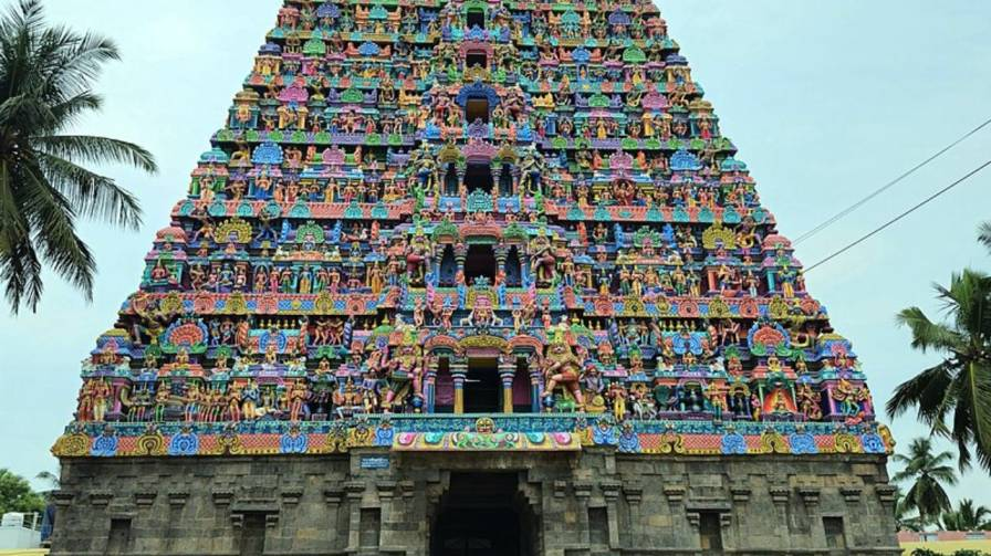 Mayuranathaswami Temple gate 