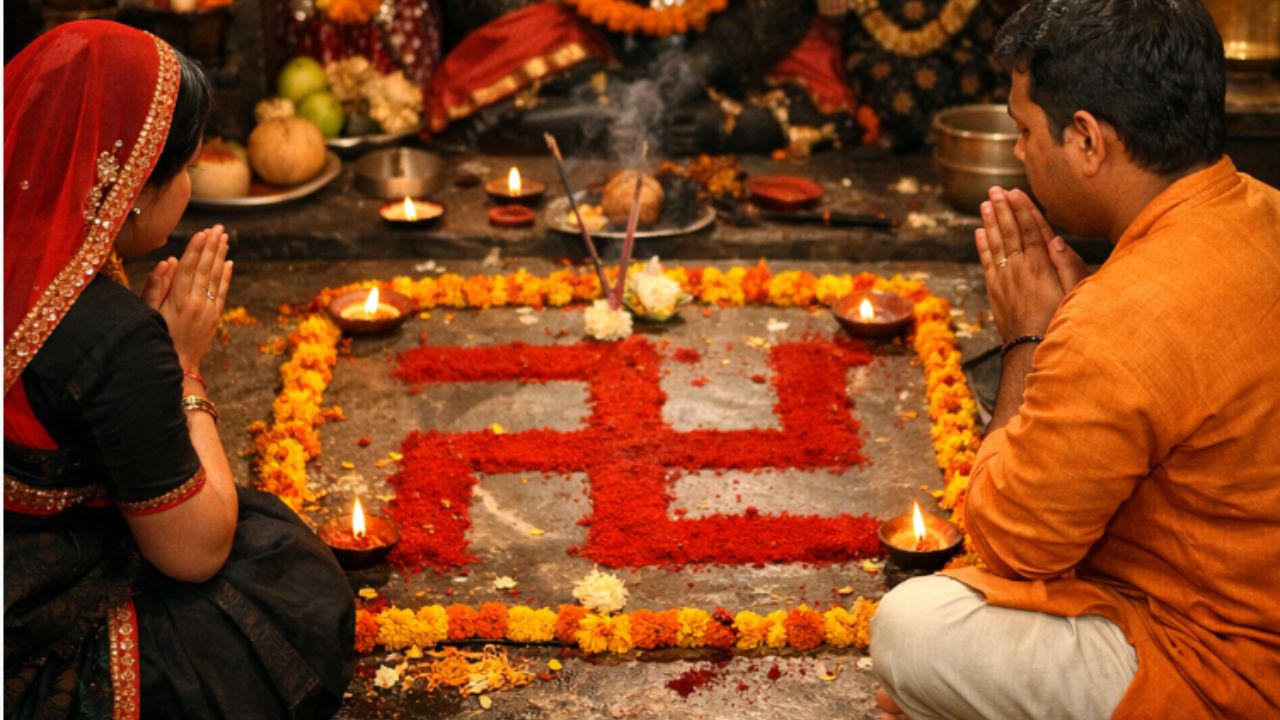 wrong swastik making to fulfill wishes