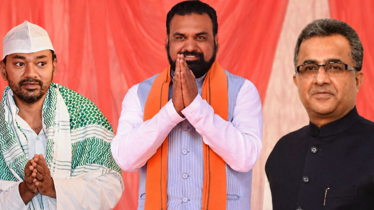 Nishant Kumar, Samrat Chaudhary, Nitish Mishra