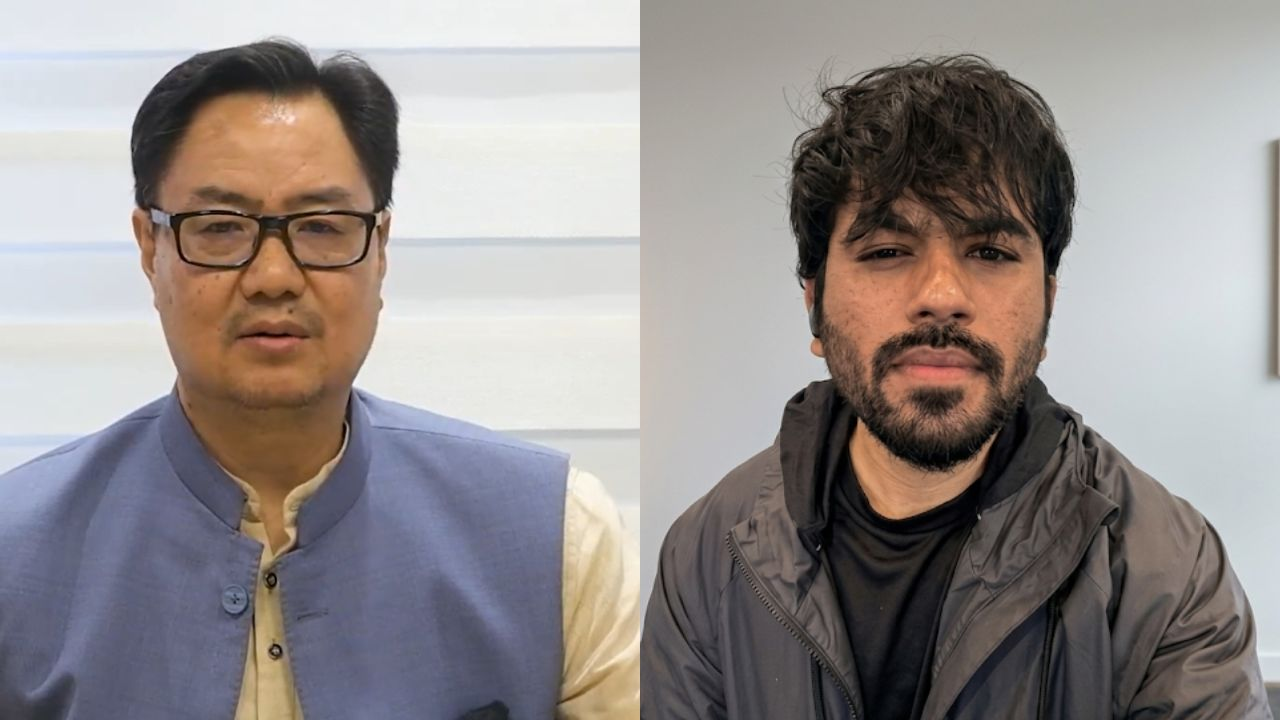 Kiren Rijiju and Abhijeet