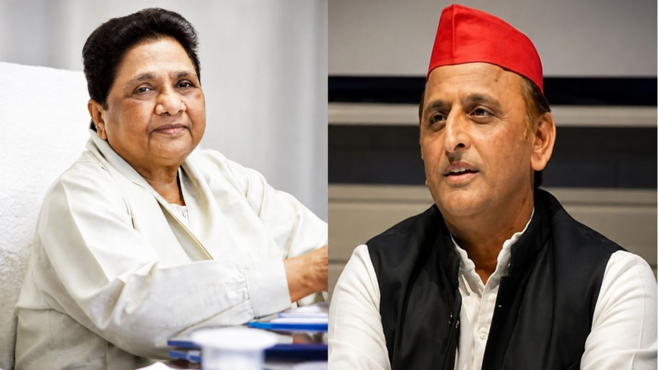 Akhilesh and Mayawati