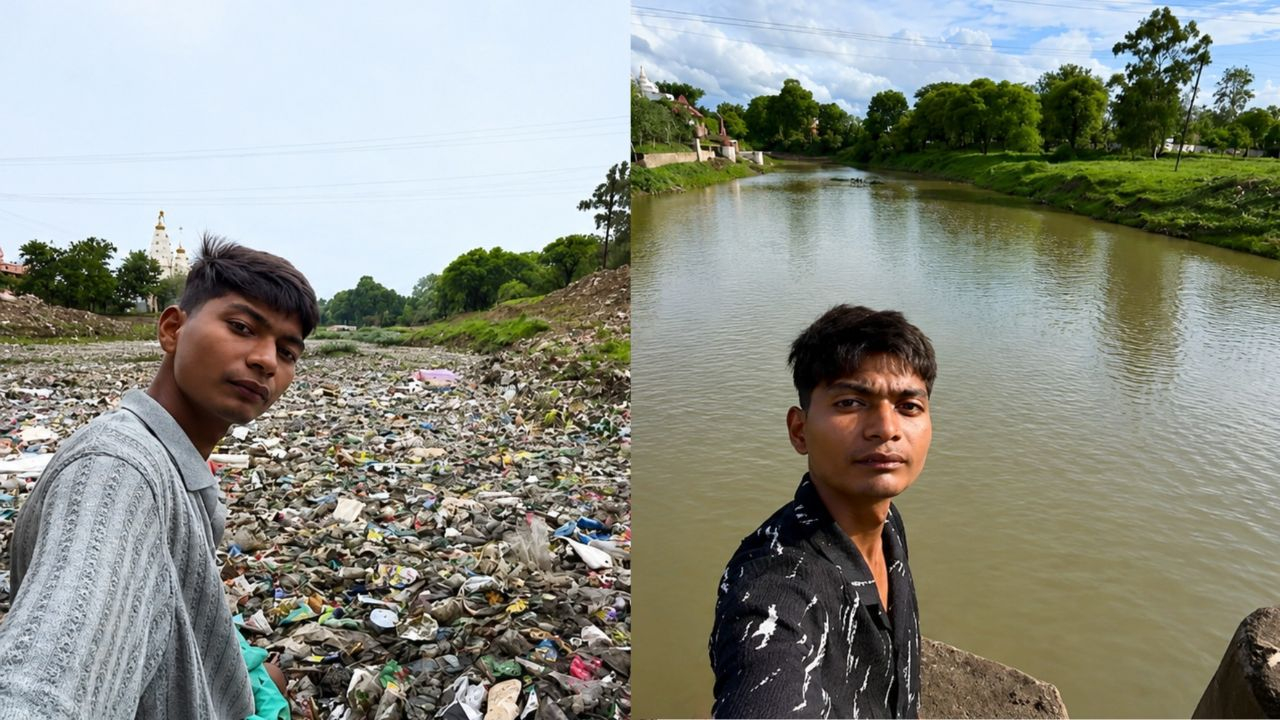 Media Bittu Tabahi River Cleaning