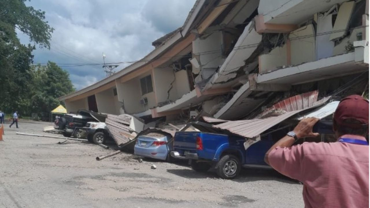 Panama Earthquake, Panama Earthquake Video, पनामा