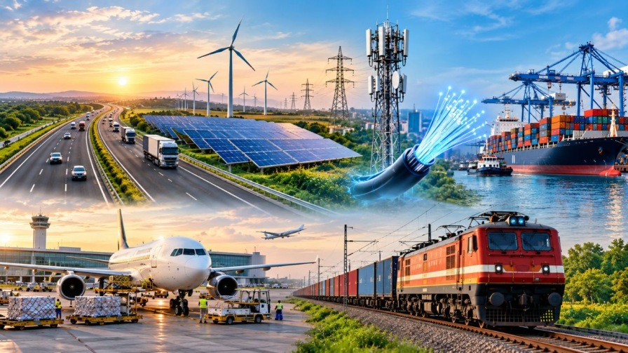 भारत, India Infrastructure Growth 