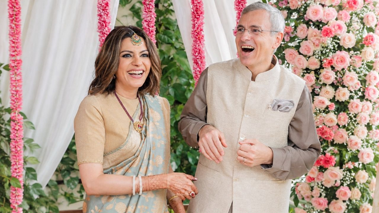 Nidhi Razdan and Omar Abdullah