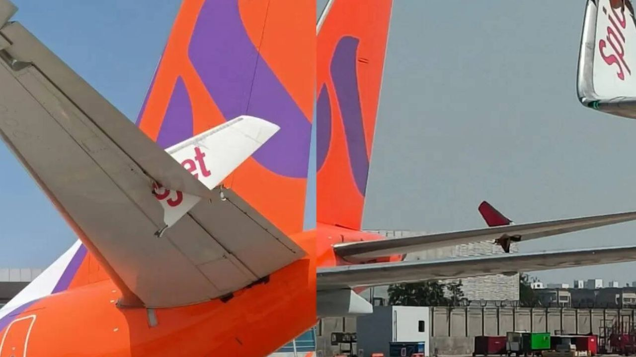 Delhi Airport plane collision, Photo Credit: Social Media 