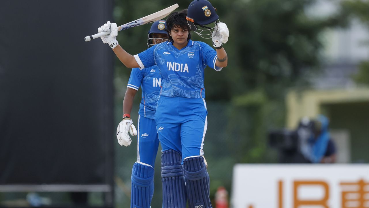  Shafali Verma Century, Shafali Verma
