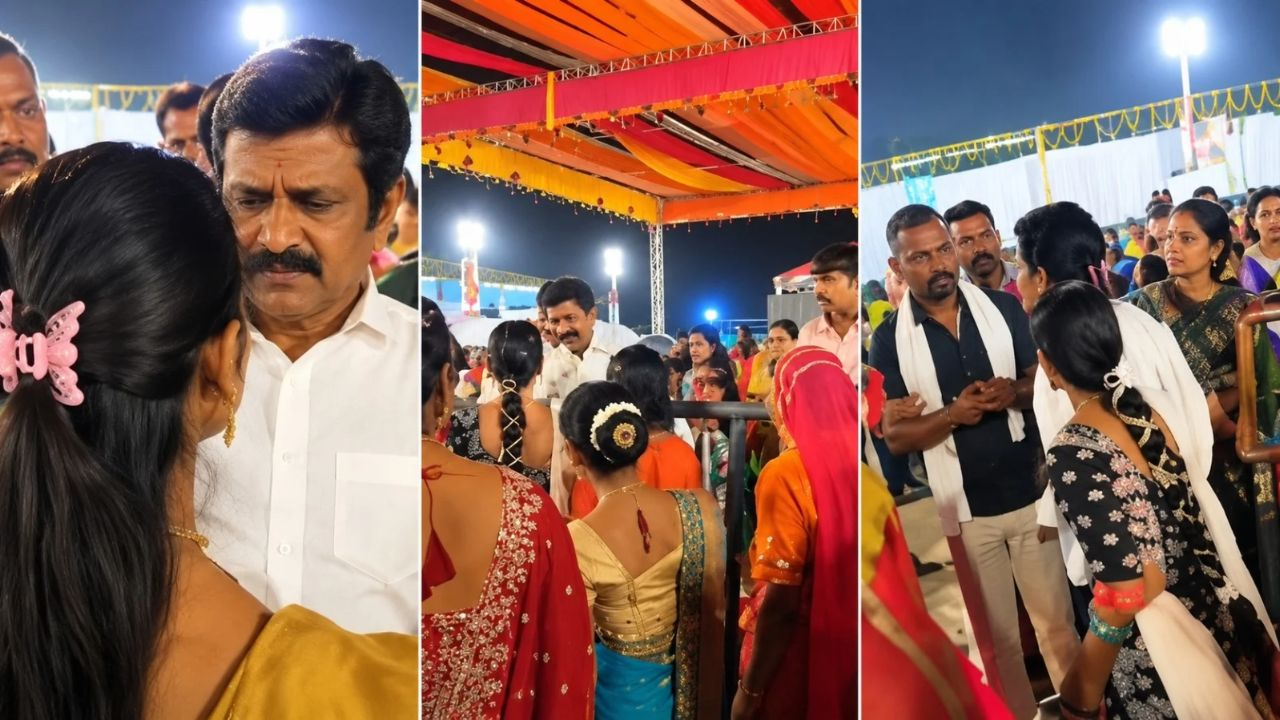 विवाद के बाद की तस्वीर
