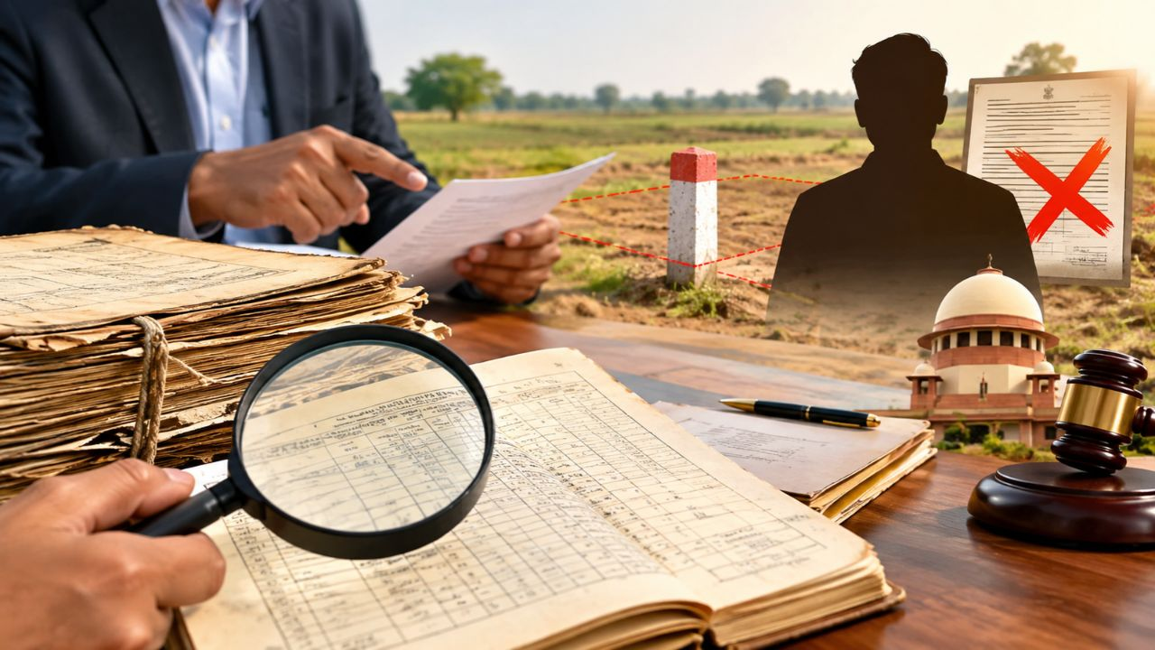बेतिया में 50 साल पुराने जमाबंदी मामले में फ्रॉड