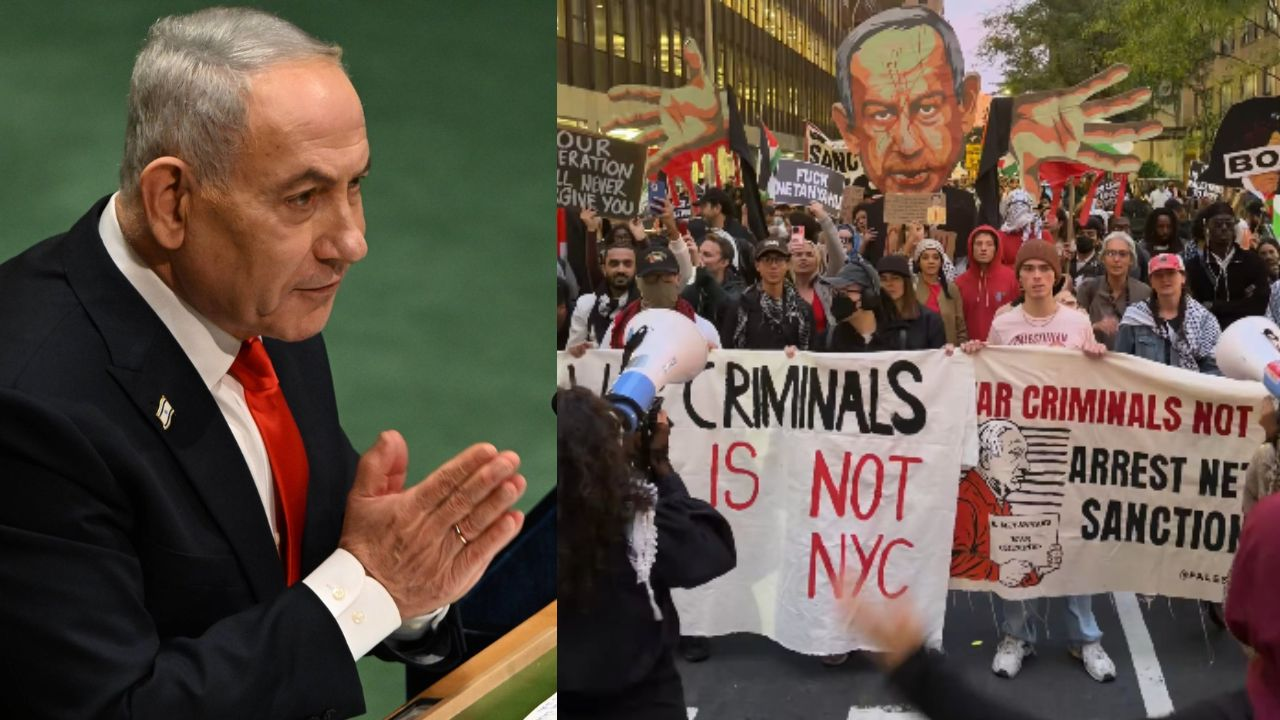 Benjamin Netanyahu, Netanyahu UN speech,
