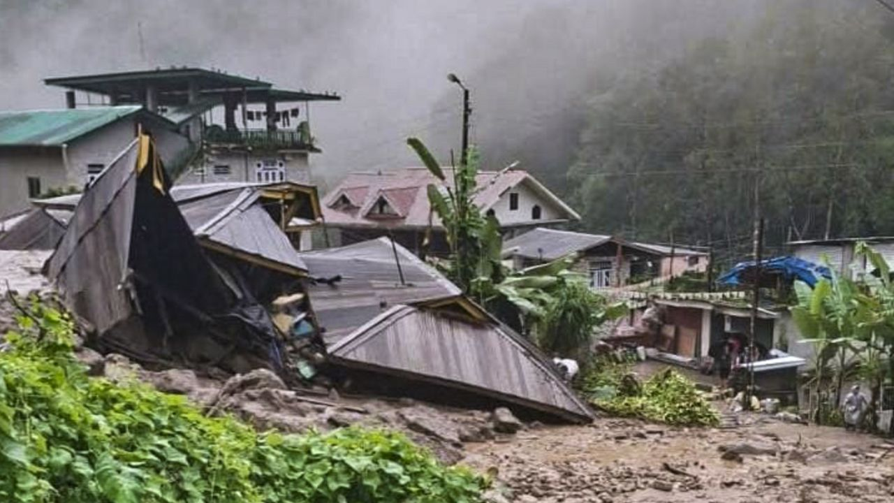Sikkim Heavy Rain, Sikkim Landslide, Rimbi Landslide