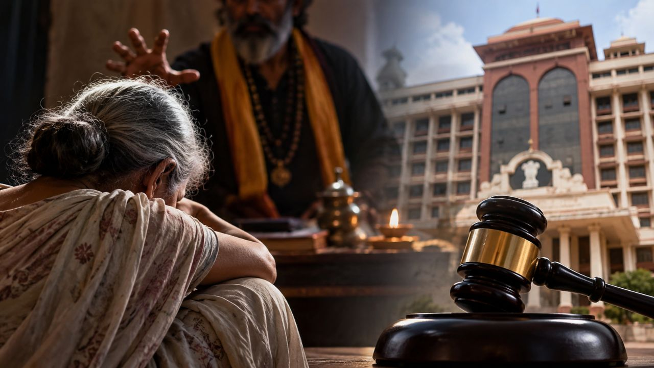 पीड़ित महिला और आरोपी की AI Generated तस्वीर