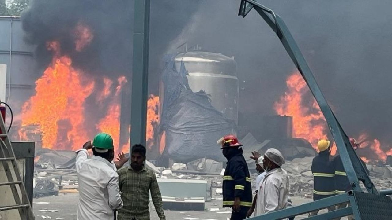 Telangana Pharma Company Blast,