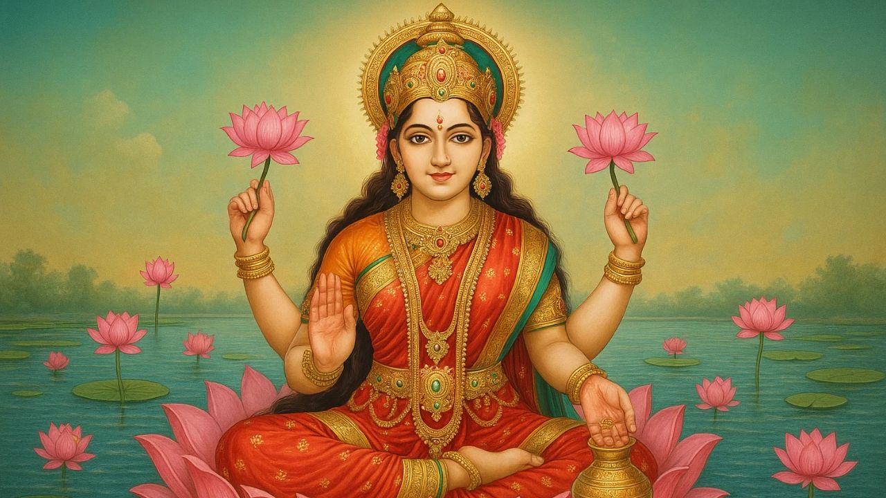 Representational Picture Of Mata Laxmi