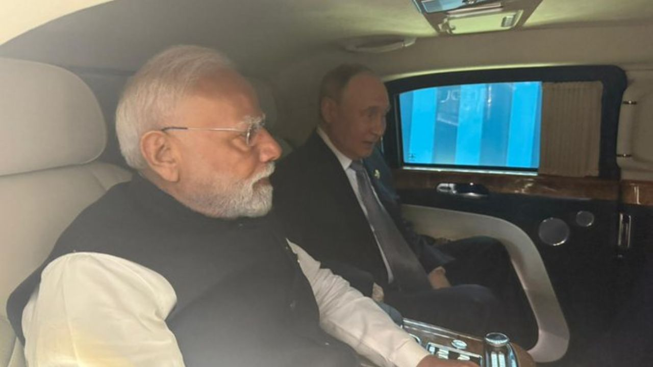 Narendra Modi and Putin