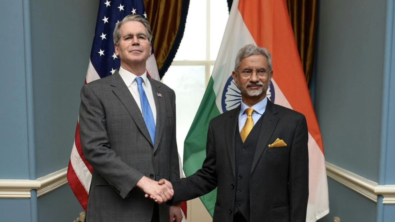 Scott Bessent and S. Jaishankar