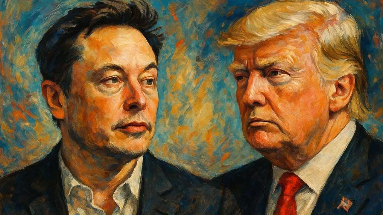 Donald Trump and Elon Musk