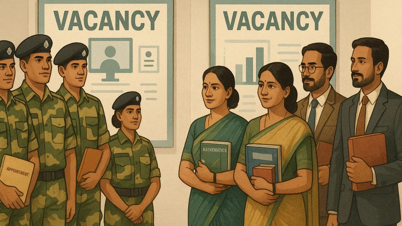 vacancy in govt jobs