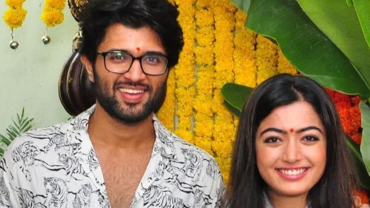 Vijay Deverakonda and Rashmika Mandanna