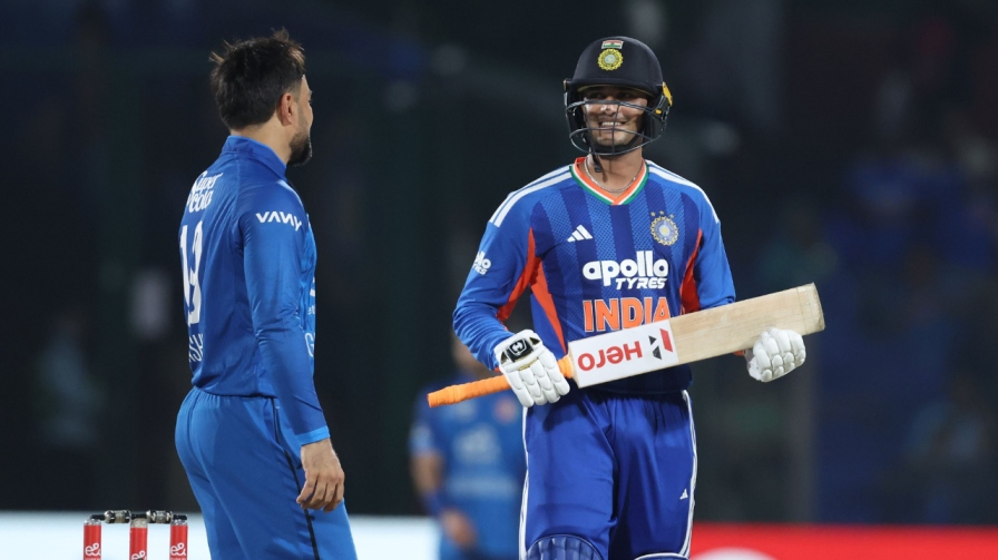 Rashid Khan Abhishek Sharma India vs Afghanistan T20