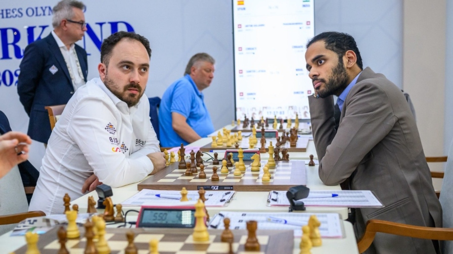 arjun erigaisi chess olympiad
