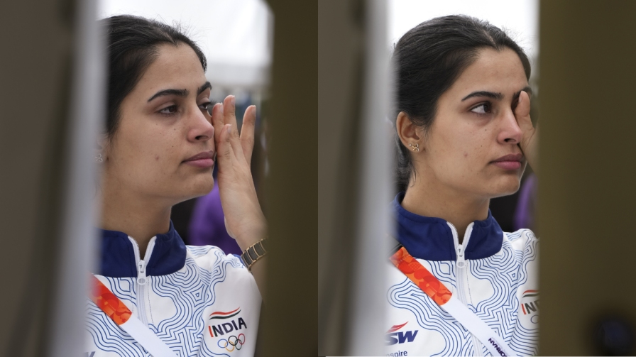Manu Bhaker Crying