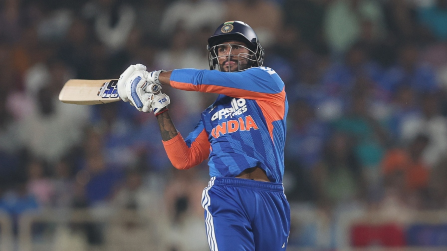 Tilak Varma IND vs WI 2nd T20