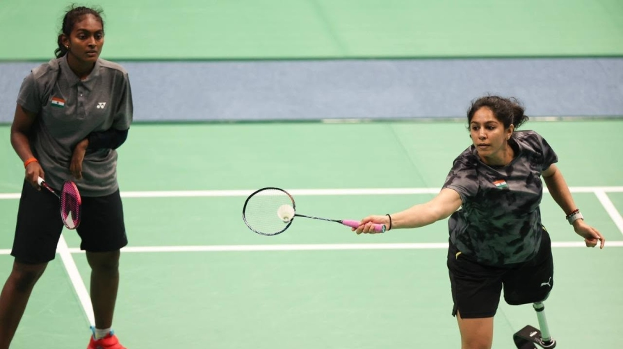 manasi joshi and thulasimathi murugesan asian para games
