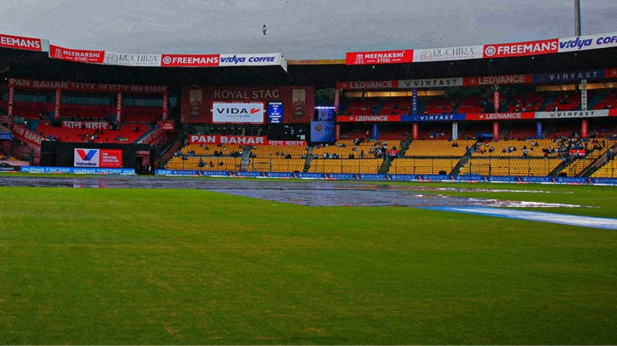 Bengaluru Stadium Rain