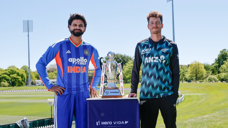 India vs New Zealand T20 Series