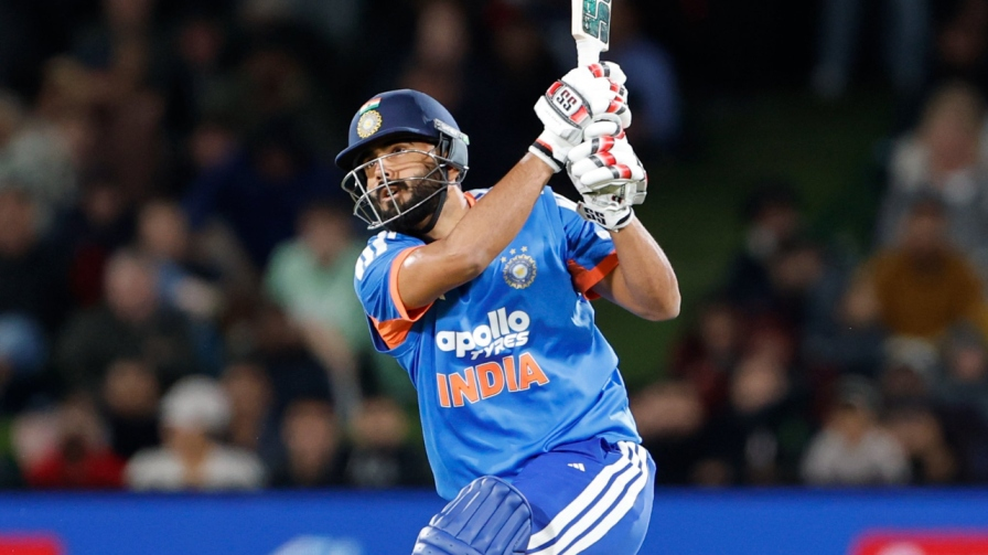 Naman Dhir IND vs NZ 1st T20