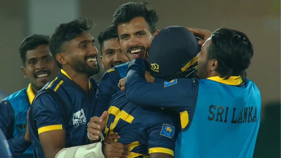Sri Lanka Winning Moment vs England