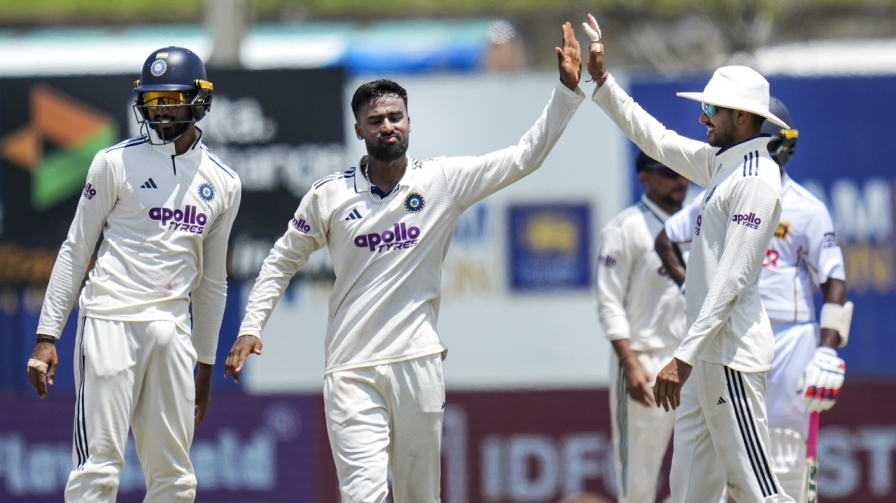 Manav Suthar Shubman Gill IND vs SL Test