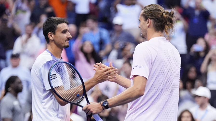Alexander Zverev Lorenzo Sonego US Open