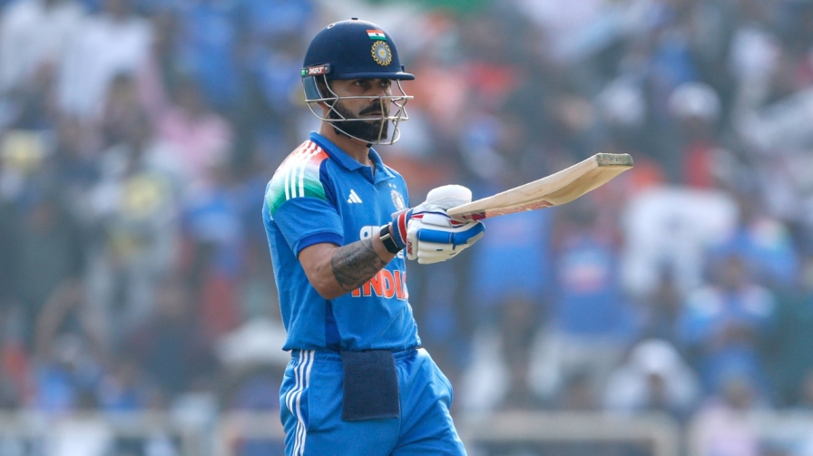 Virat Kohli Half Century Celebration