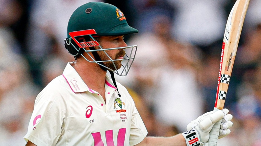 Travis Head Half Century Ashes Test