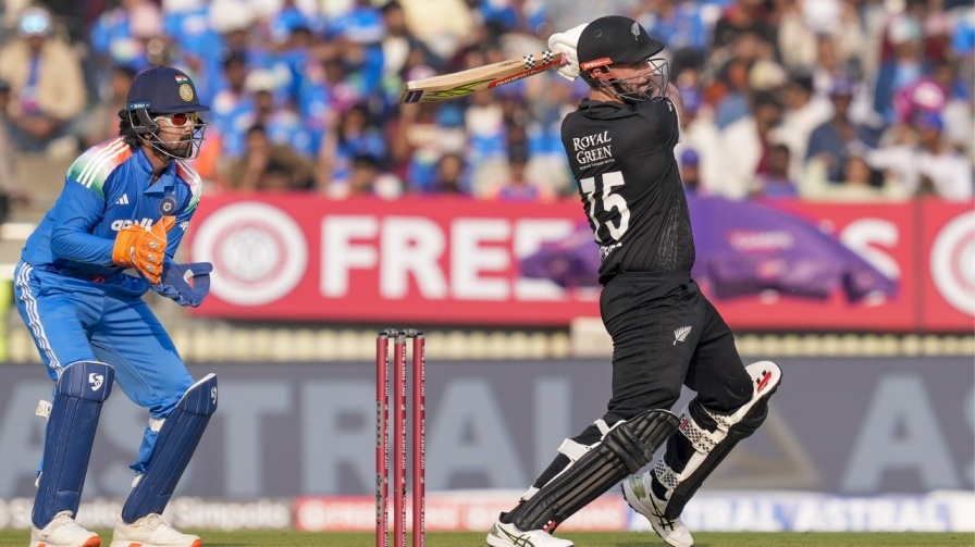 Daryl Mitchell vs India