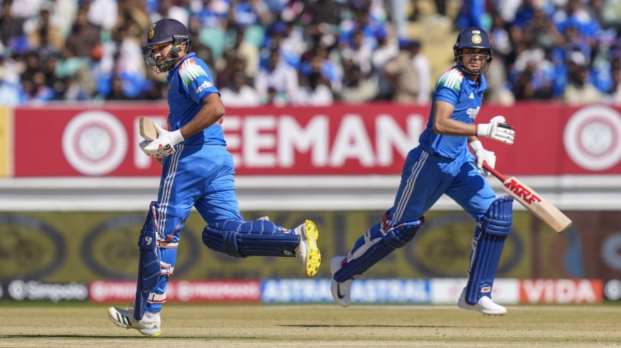 Shubman Gill Rohit Sharma IND vs NZ ODI