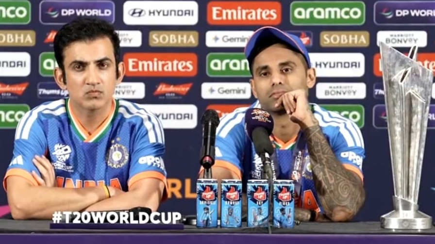 Gautam Gambhir Surya Press Confernece