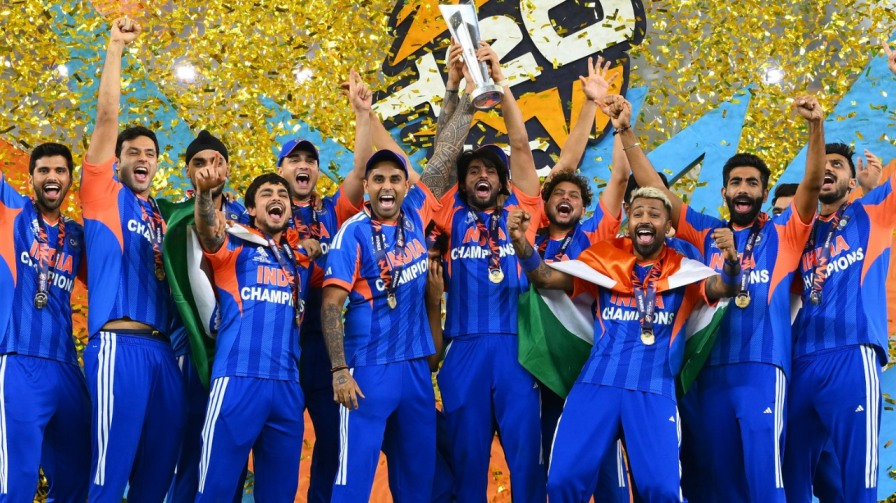 India T20 World Cup 2026 Win Celebration