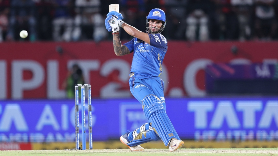 Tilak Varma batting vs PBKS IPL 2026