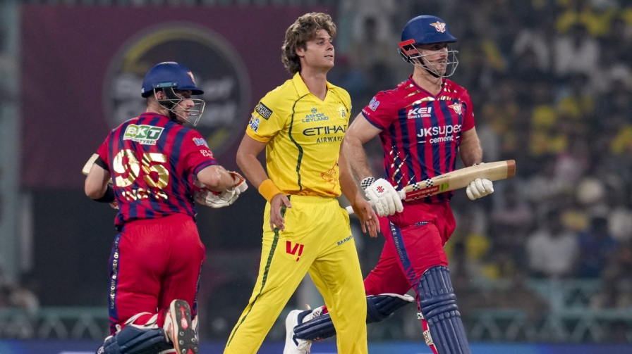 Mitchell Marsh Spencer Johnson LSG vs CSK IPL 2026