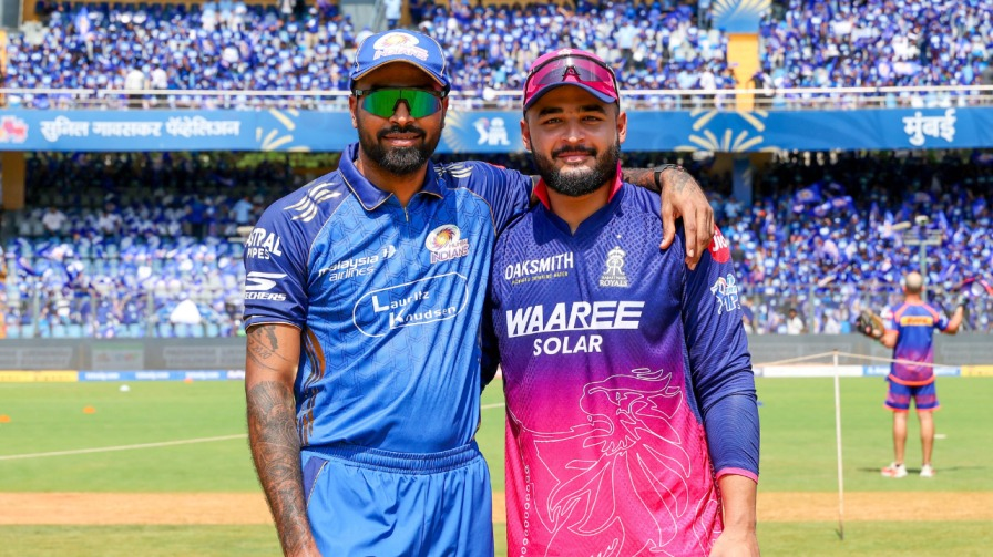Hardik Pandya Riyan Parag MI vs RR IPL 2026