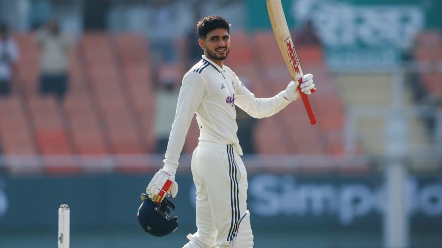 Shubman Gill Test Century IND vs AFG