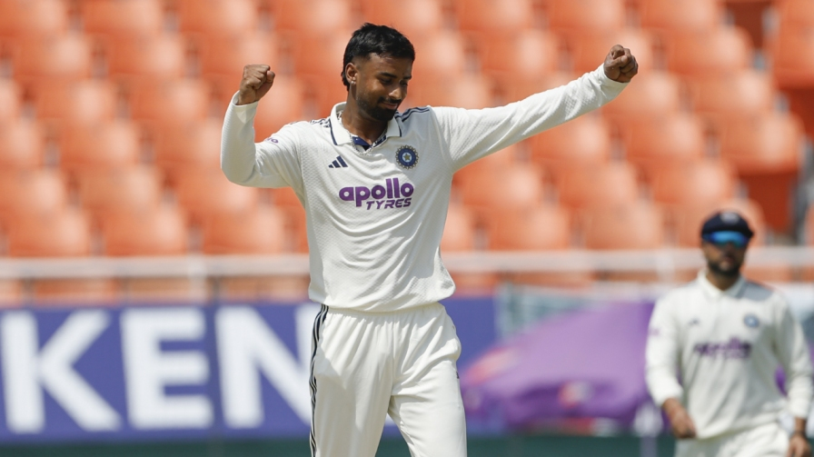 Manav Suthar IND vs AFG Test