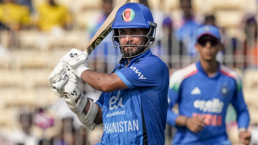 Hashmatullah Shahidi IND vs AFG 3rd ODI