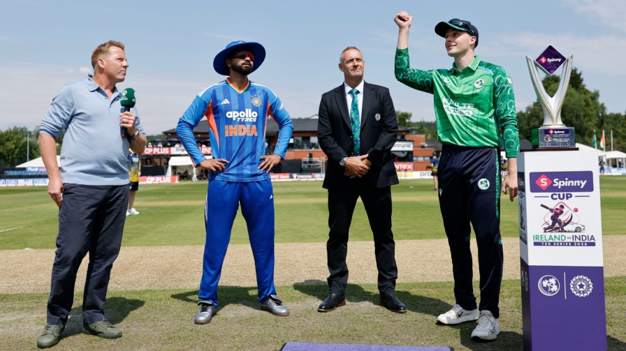 IND vs IRE Toss