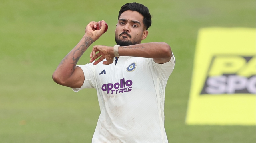 Gurnoor Brar Bowling IND vs SL Test