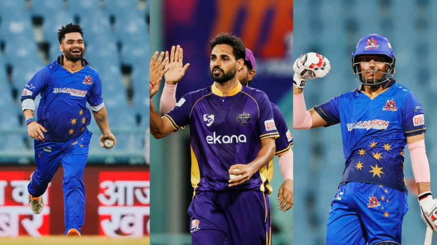 Rinku Singh Bhuvneshwar Kumar Swastik Chikara UP T20 League